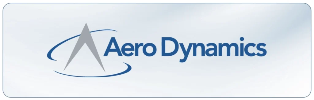 AeroDynamics Inc logo, an aluminum anodizing company