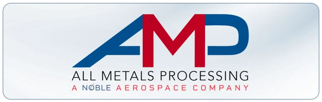 All Metals Processing of Orange County logo, an aluminum anodizing company