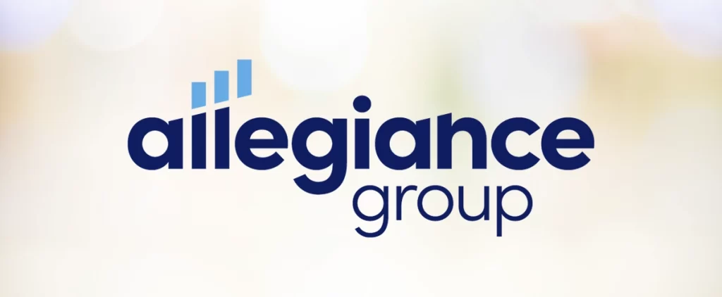 Allegiance Group logo, a nonprofit direct mail agency