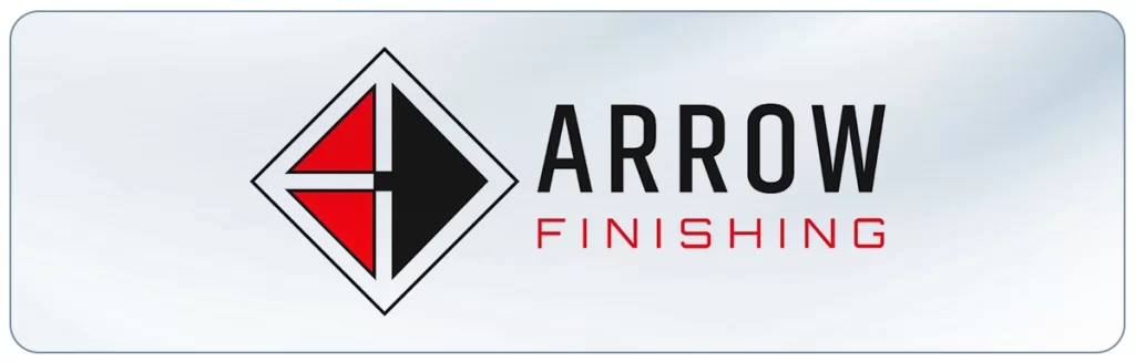 Arrow Finishing Inc logo, an aluminum anodizing company