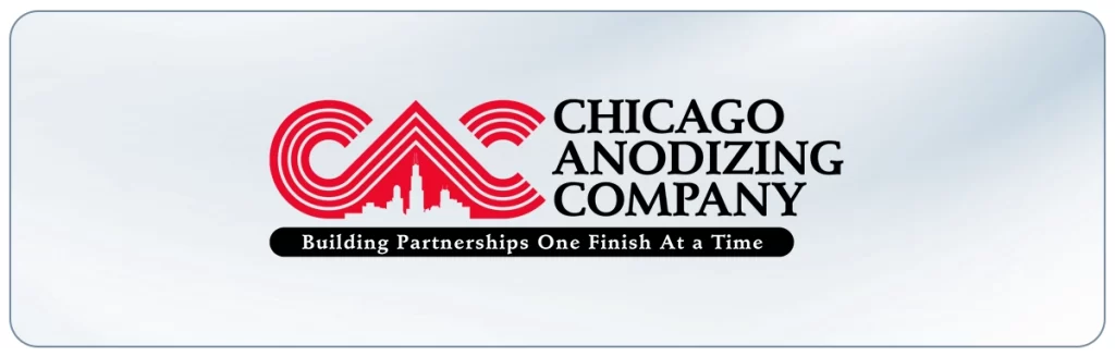 Chicago Anodizing Co logo, an aluminum anodizing company