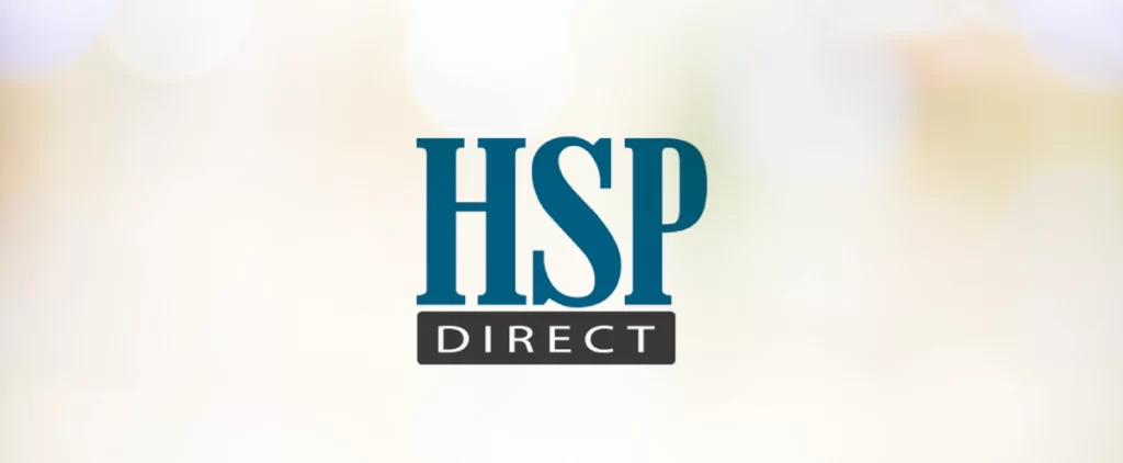 HSP Direct logo, a nonprofit direct mail agency