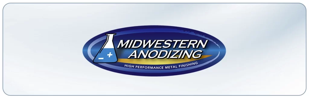 Midwestern Anodizing Corp logo, an aluminum anodizing company