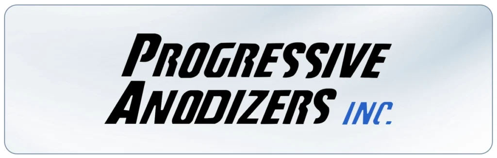 Progressive Anodizers Inc logo, an aluminum anodizing company