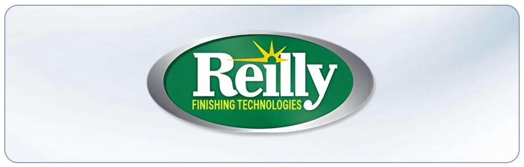 Reilly Finishing Technologies logo, an aluminum anodizing company
