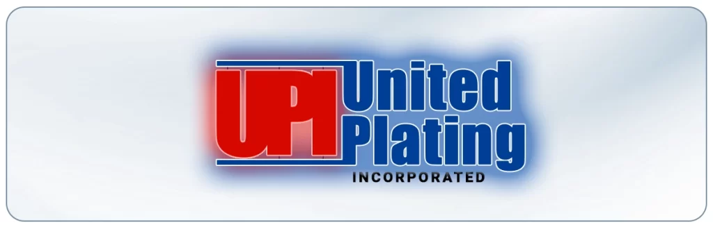 United Plating Inc logo, an aluminum anodizing company