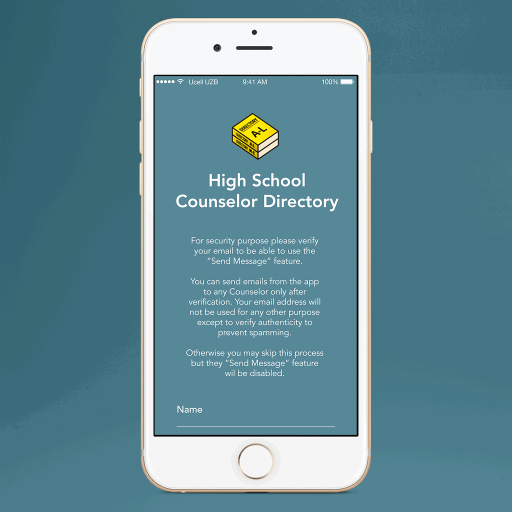 Animated GIF telling a brand story inside an email