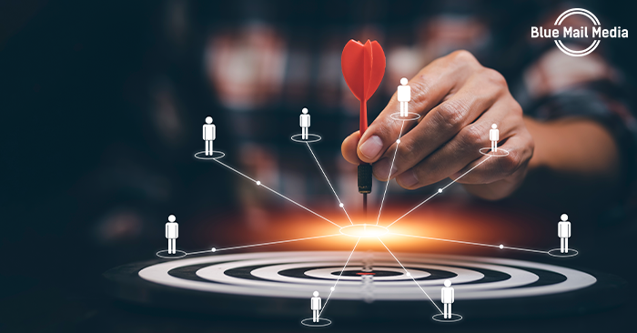 Identify and set your goals accurately, from the Blue Mail Media guide to b2B manufacturing marketing strategy
