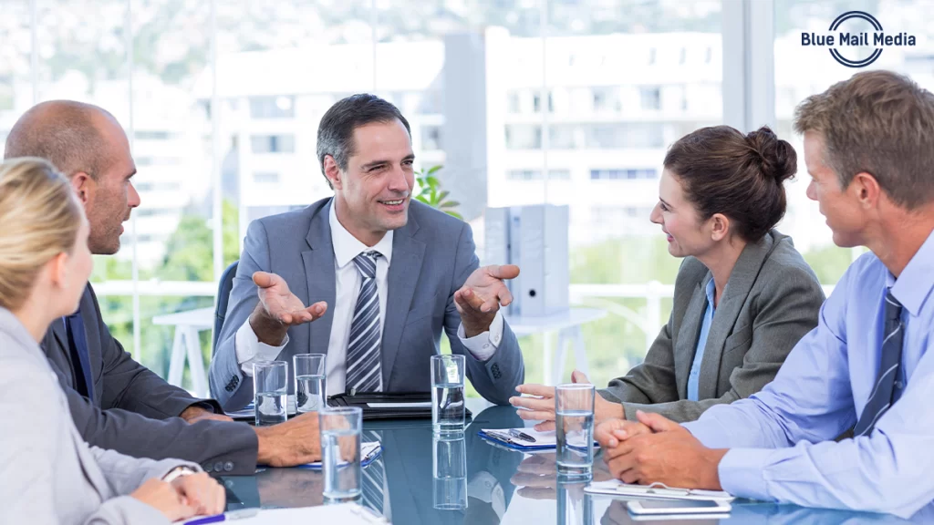 Offer consultations, from the Blue Mail Media guide to how to sell HR services