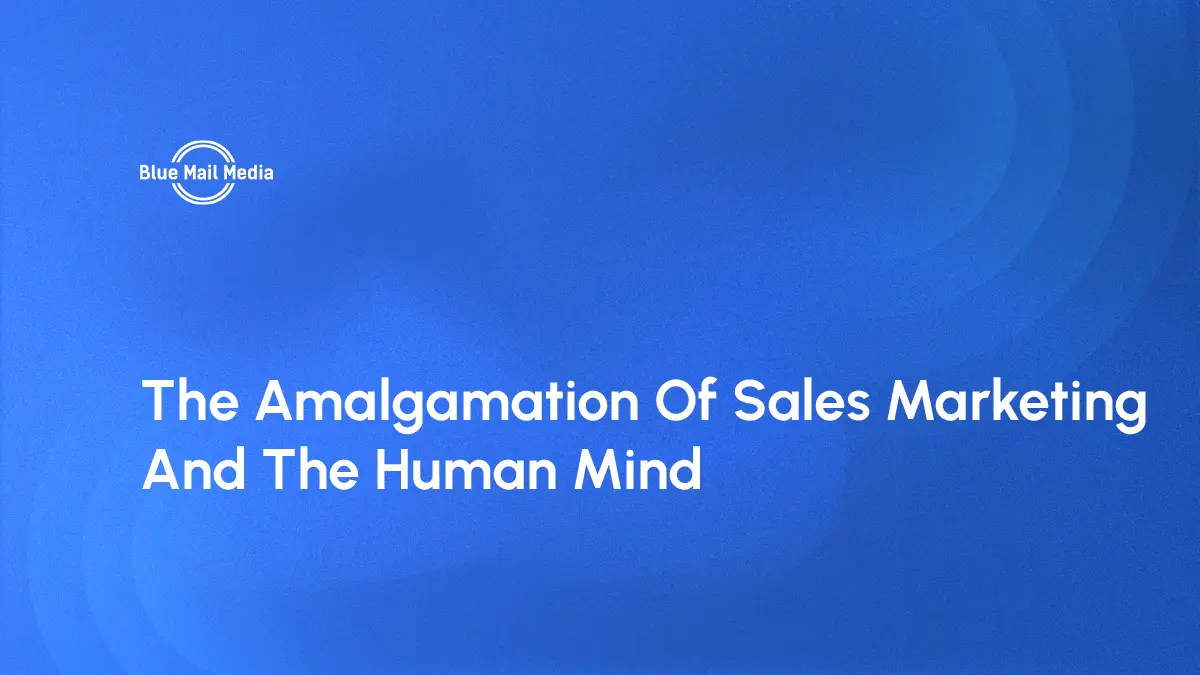 Combining sales and marketing, featured image on the Blue Mail Media blog