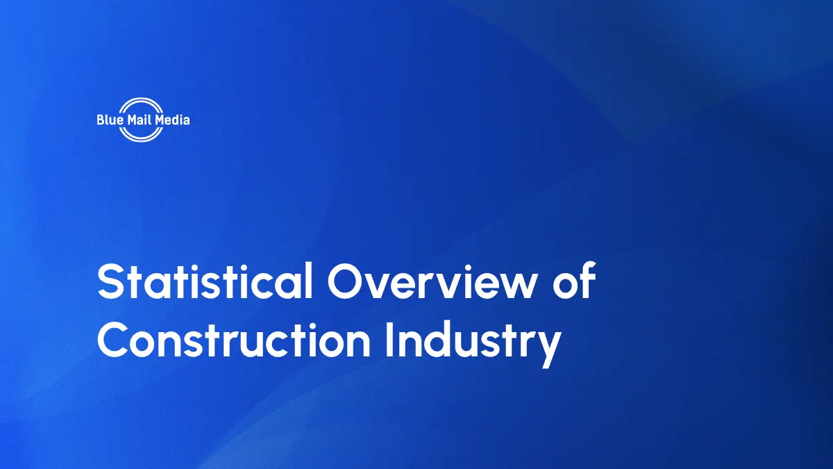 Construction industry trends, featured image on the Blue Mail Media blog